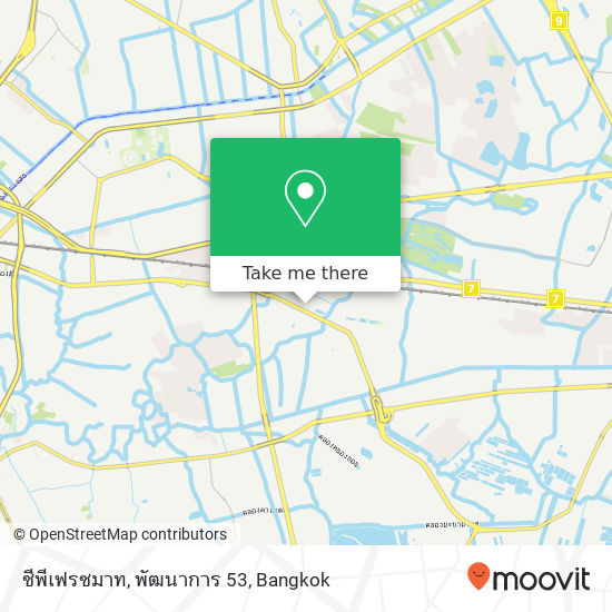 ซีพีเฟรซมาท, พัฒนาการ 53 map