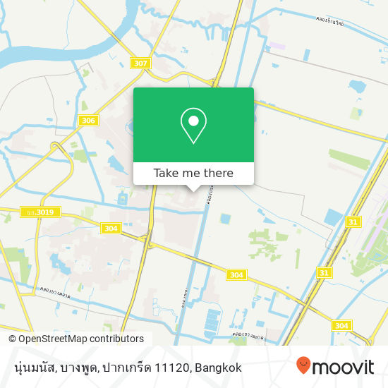 นุ่นมนัส, บางพูด, ปากเกร็ด 11120 map