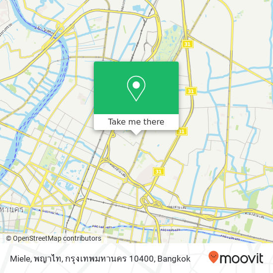 Miele, พญาไท, กรุงเทพมหานคร 10400 map