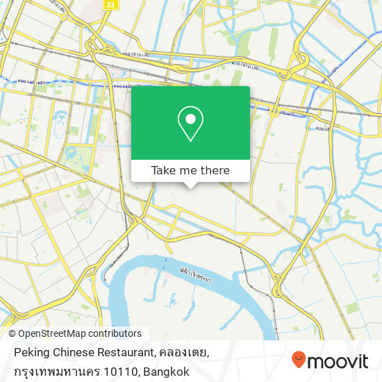Peking Chinese Restaurant, คลองเตย, กรุงเทพมหานคร 10110 map