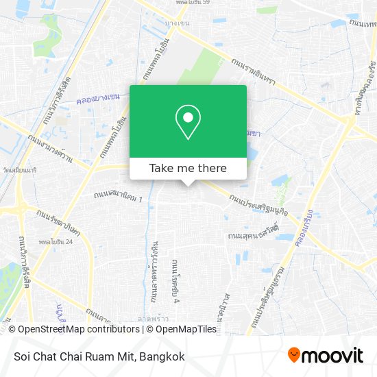 Soi Chat Chai Ruam Mit map