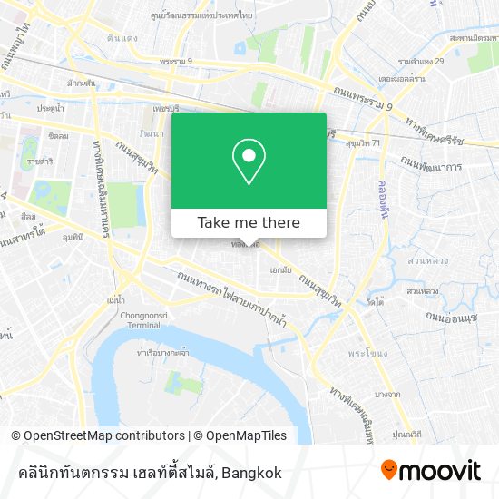 คลินิกทันตกรรม เฮลท์ตี้สไมล์ map