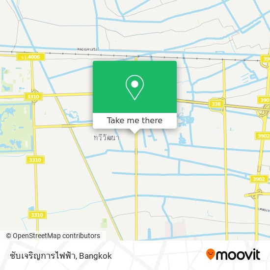 ซับเจริญการไฟฟ้า map