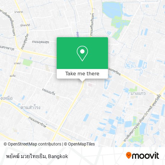 พยัคฆ์ มวยไทยยิม map