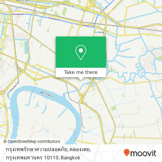 กรุงเทพรักษาความปลอดภัย, คลองเตย, กรุงเทพมหานคร 10110 map