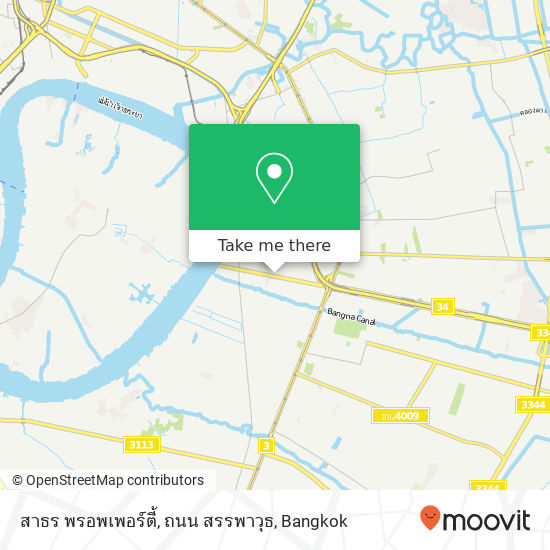 สาธร พรอพเพอร์ตี้, ถนน สรรพาวุธ map