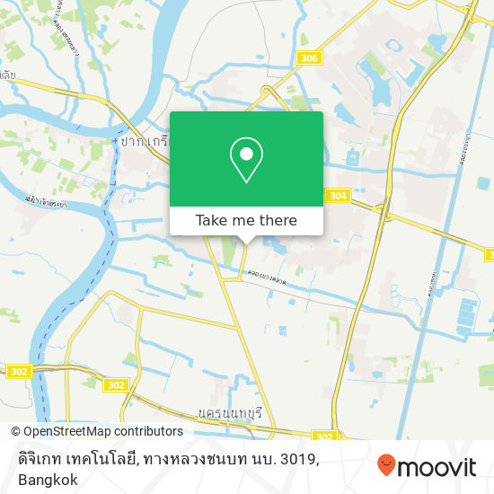 ดิจิเกท เทคโนโลยี, ทางหลวงชนบท นบ. 3019 map