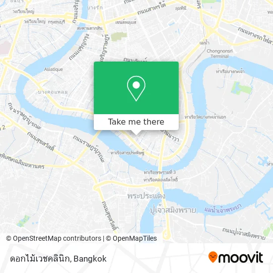 ดอกไม้เวชคลินิก map