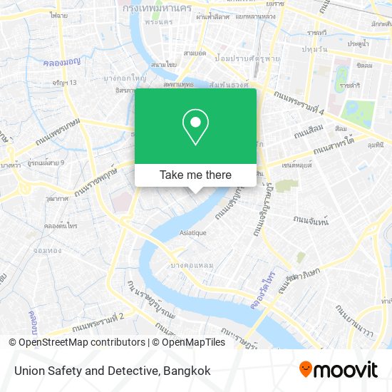 Union Safety and Detective map