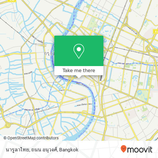 นารูลาไทย, ถนน อนุวงศ์ map