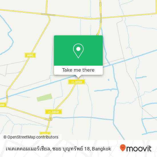 เจเคเคคอมเมอร์เชียล, ซอย บุญทรัพย์ 18 map