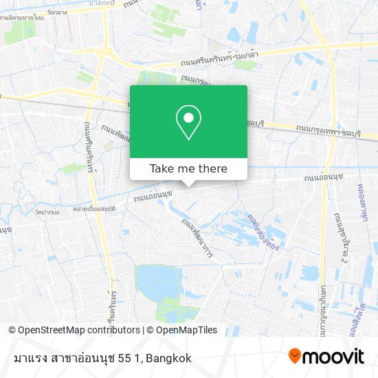 มาแรง สาขาอ่อนนุช 55 1 map
