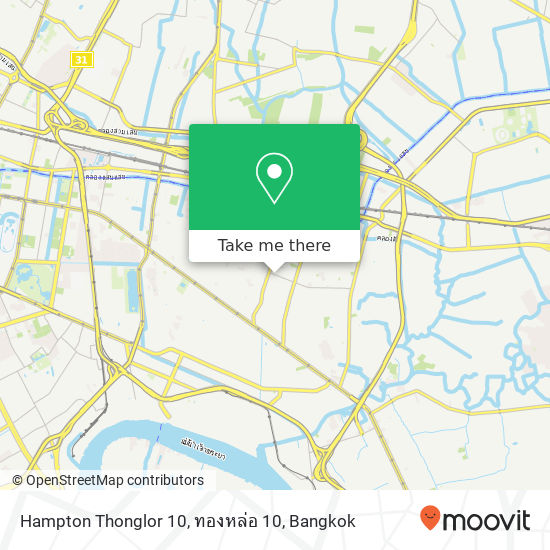 Hampton Thonglor 10, ทองหล่อ 10 map