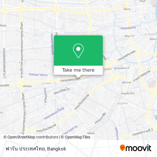 ฟารัน ประเทศไทย map