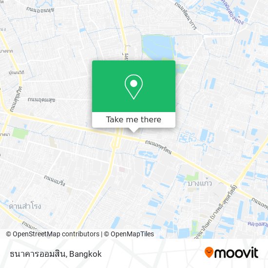 ธนาคารออมสิน map
