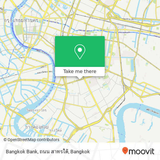 Bangkok Bank, ถนน สาทรใต้ map