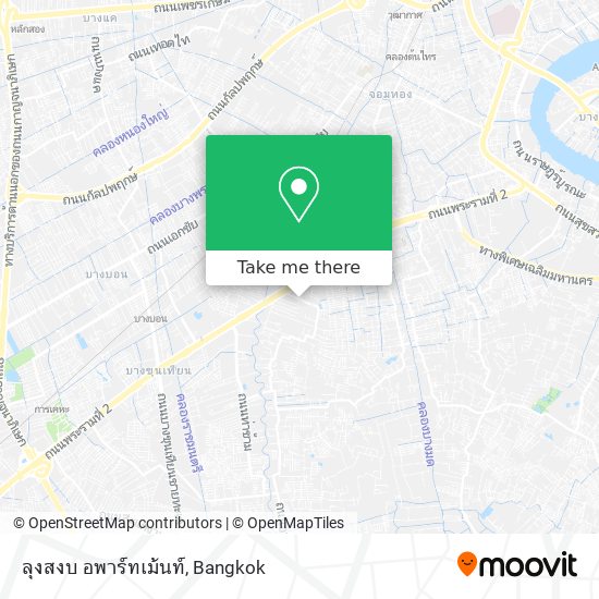 ลุงสงบ อพาร์ทเม้นท์ map