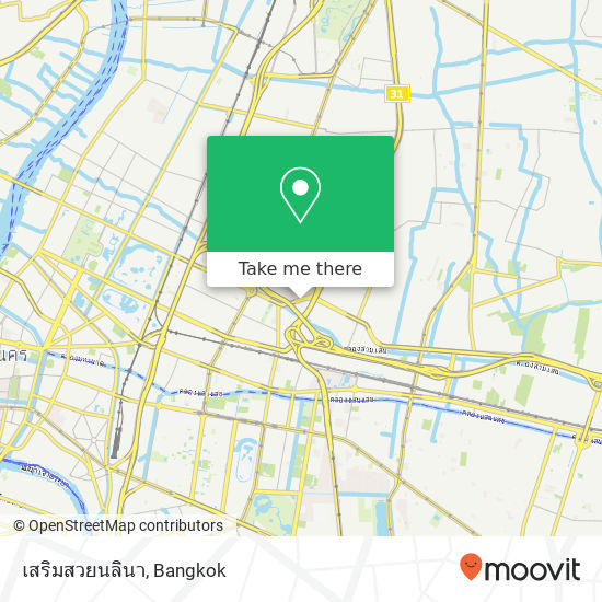 เสริมสวยนลินา map