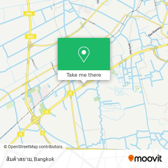 ส้มตำสยาม map