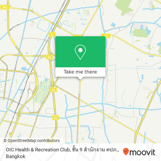 OIC Health & Recreation Club, ชั้น 9 สำนักงาน คปภ. map