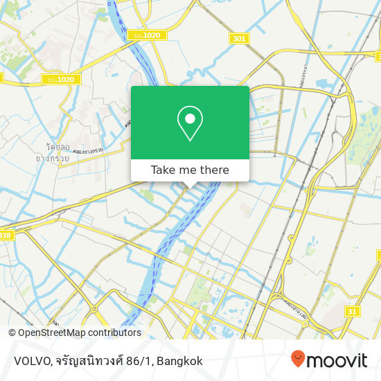 VOLVO, จรัญสนิทวงศ์ 86/1 map