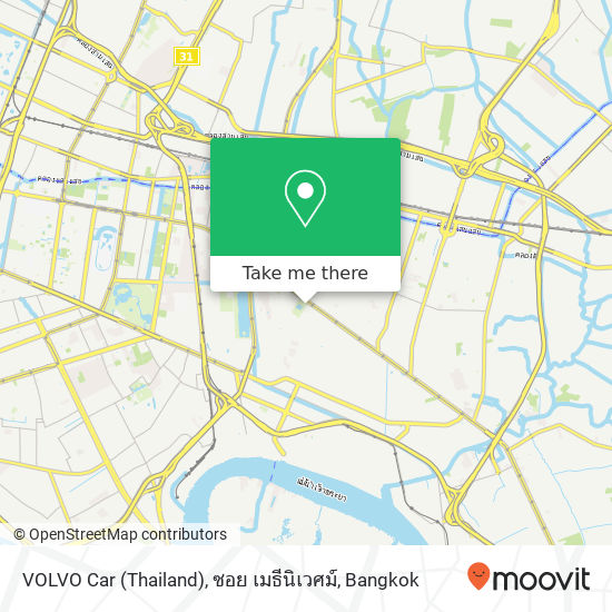 VOLVO Car (Thailand), ซอย เมธีนิเวศม์ map