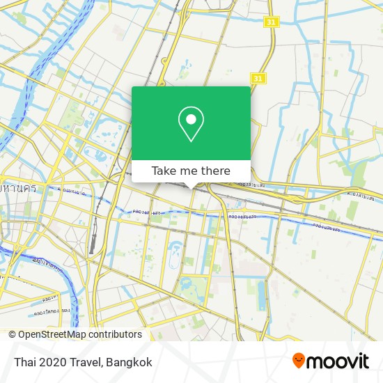 Thai 2020 Travel map