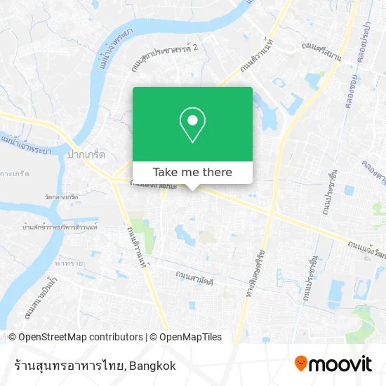 ร้านสุนทรอาหารไทย map