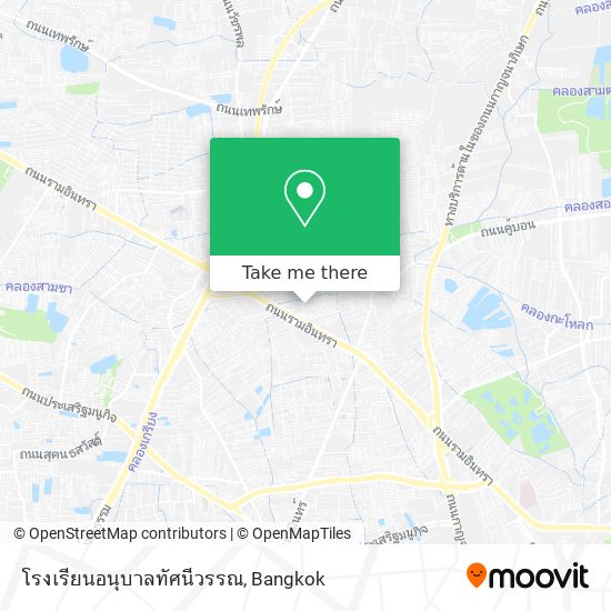 โรงเรียนอนุบาลทัศนีวรรณ map