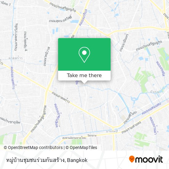 หมู่บ้านชุมชนร่วมกันสร้าง map