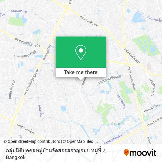 กลุ่มนิติบุคคลหมู่บ้านจัดสรรสราญรมย์ หมู่ที่ 7 map