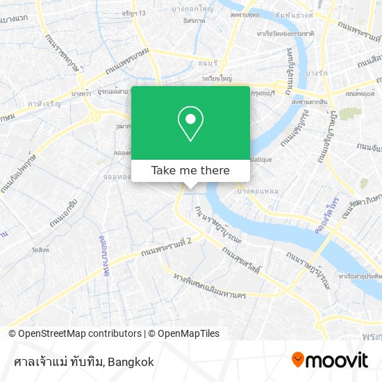 ศาลเจ้าแม่ ทับทิม map