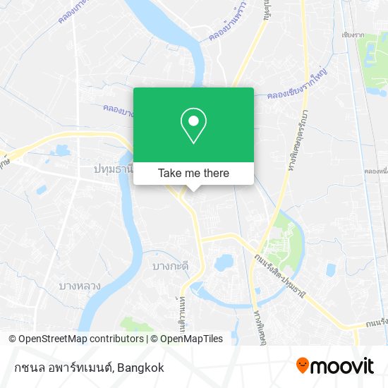 กชนล อพาร์ทเมนต์ map
