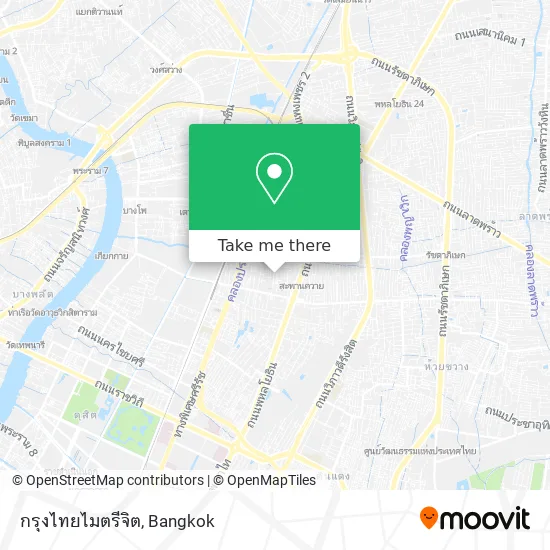 กรุงไทยไมตรีจิต map