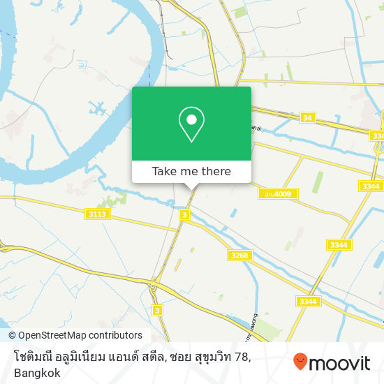 โชติมณี อลูมิเนียม แอนด์ สตีล, ซอย สุขุมวิท 78 map