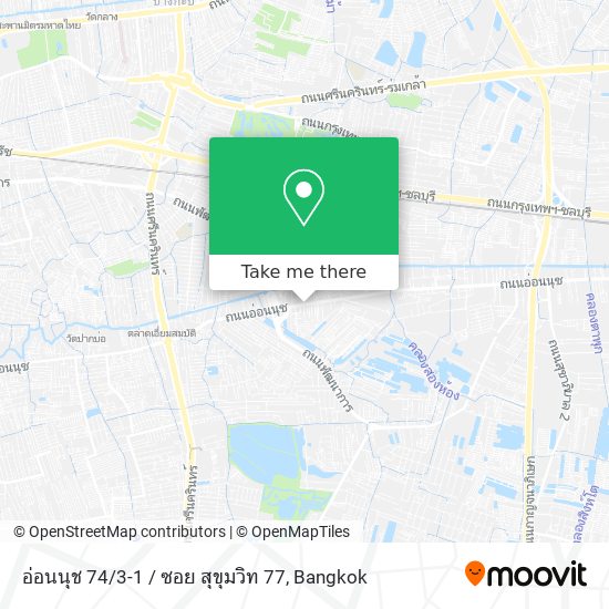 อ่อนนุช 74 / 3-1 / ซอย สุขุมวิท 77 map