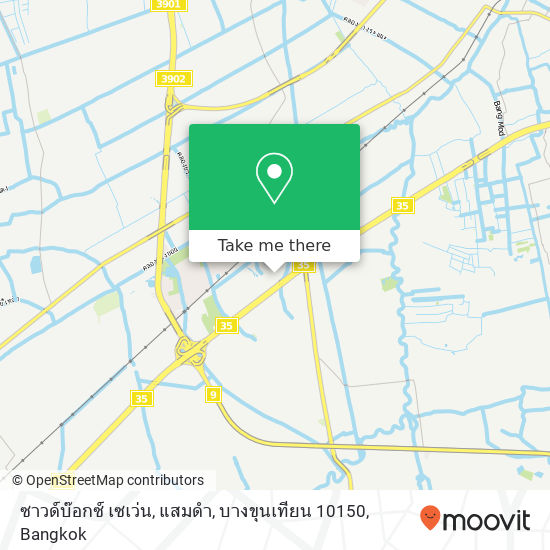 ซาวด์บ๊อกซ์ เซเว่น, แสมดำ, บางขุนเทียน 10150 map