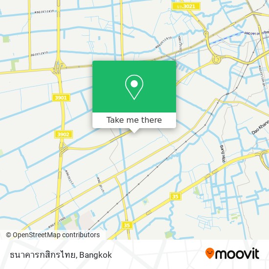 ธนาคารกสิกรไทย map