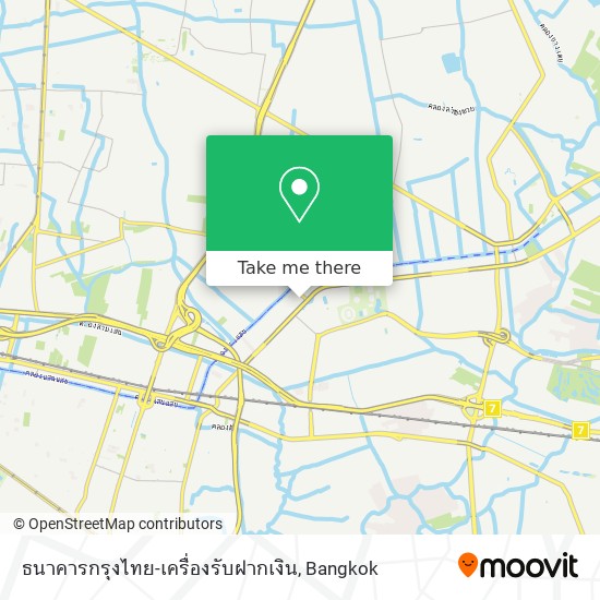 ธนาคารกรุงไทย-เครื่องรับฝากเงิน map