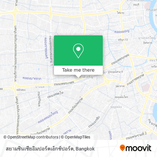 สยามซินเซียอิมปอร์ตเอ็กซ์ปอร์ต map