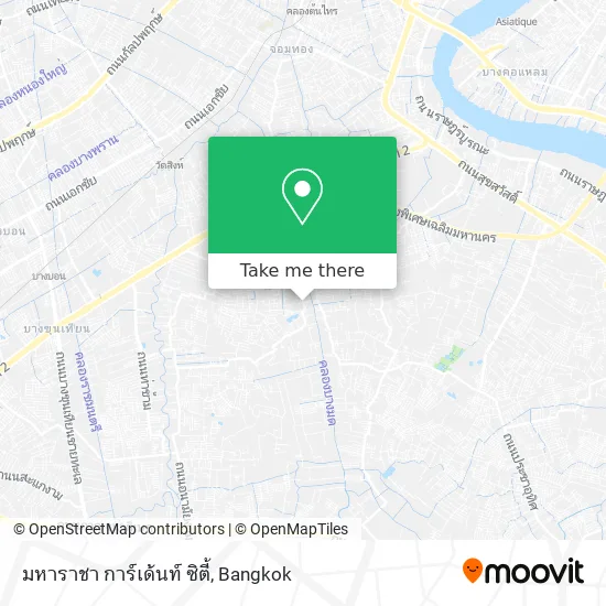 มหาราชา การ์เด้นท์ ซิตี้ map