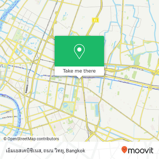 เอ็มเอสเคบิซิเนส, ถนน วิทยุ map