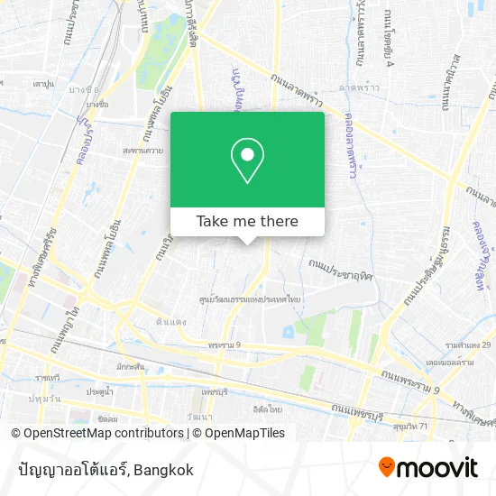 ปัญญาออโต้แอร์ map