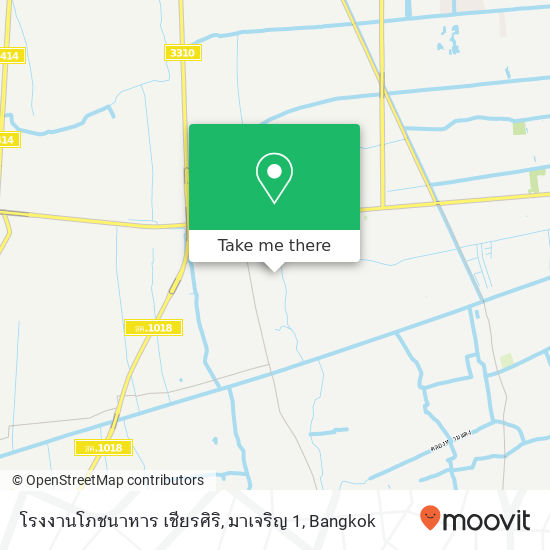 โรงงานโภชนาหาร เชียรศิริ, มาเจริญ 1 map