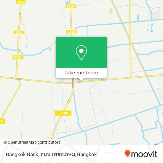 Bangkok Bank, ถนน เพชรเกษม map