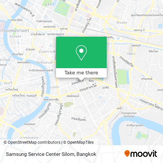 Samsung Service Center Silom map