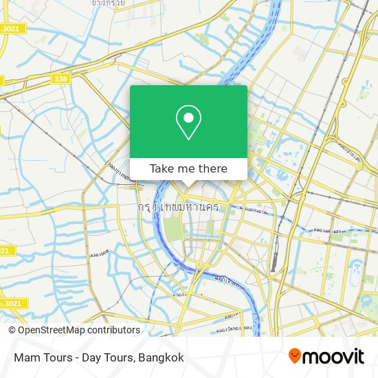 Mam Tours - Day Tours map