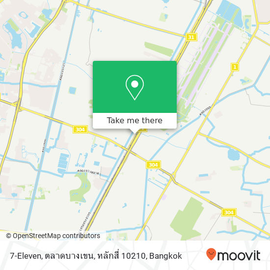 7-Eleven, ตลาดบางเขน, หลักสี่ 10210 map