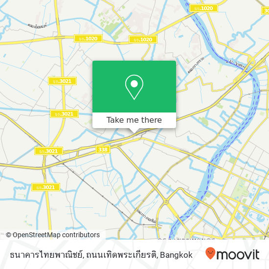 ธนาคารไทยพาณิชย์, ถนนเทิดพระเกียรติ map