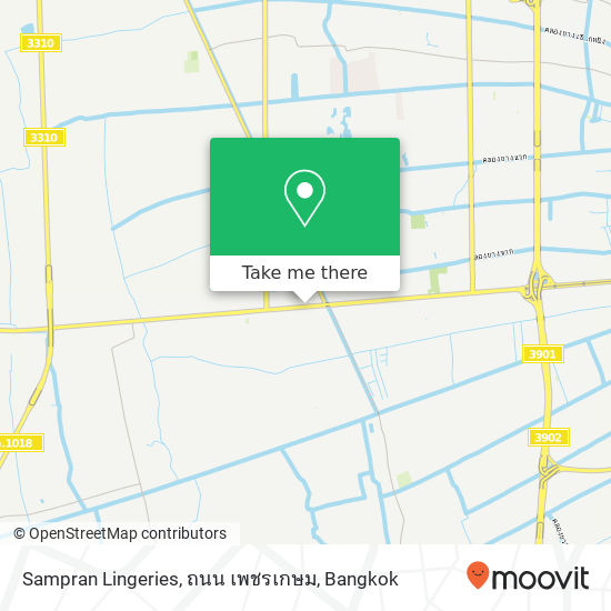 Sampran Lingeries, ถนน เพชรเกษม map